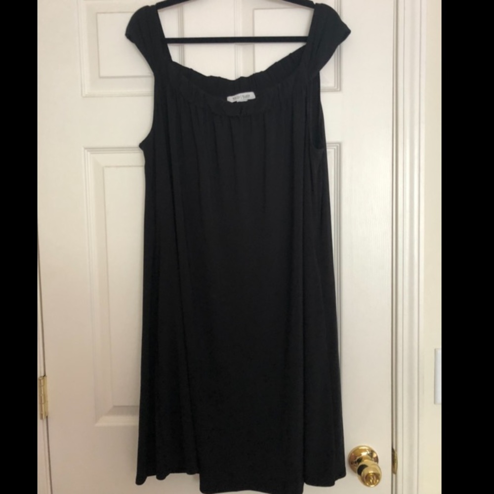 Black swing dress